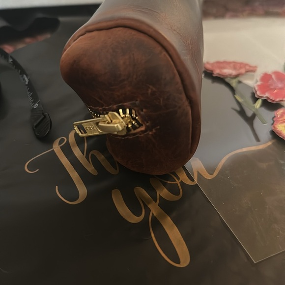 Portland leather BALLPARK POUCH - Picture 4 of 6